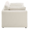 Modway Waverly Boucle Fabric Sofa in Ivory-Unique Wavy Design MDY-EEI-6381-IVO