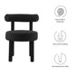 Toulouse Boucle Fabric Dining Chair - No Shipping Charges MDY-EEI-6387-BLK