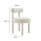 Modway Toulouse Dining-Chairs Ivory MDY-EEI-6387-IVO