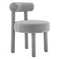 Modway Toulouse Dining-Chairs, Light Gray