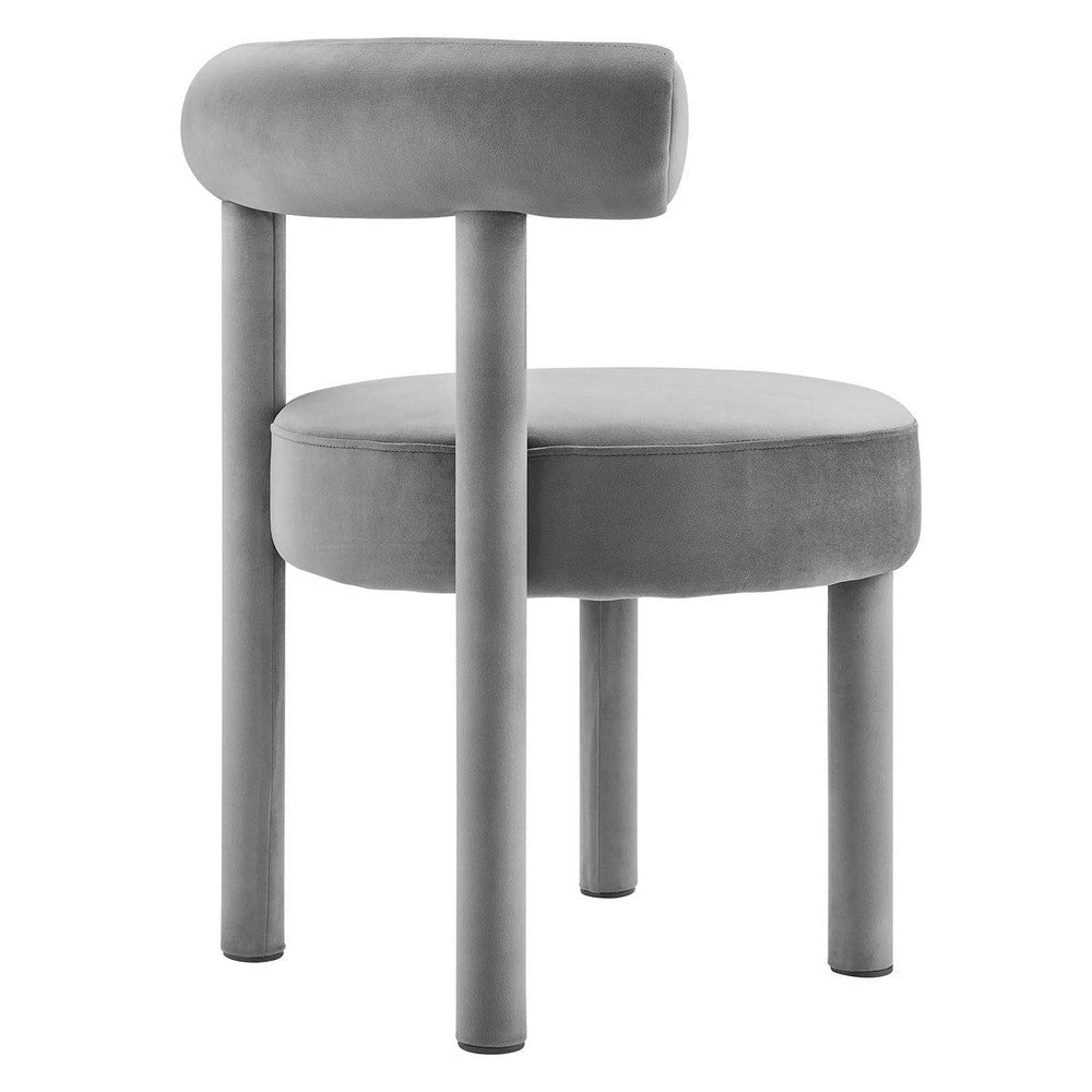 Modway Toulouse Dining-Chairs Gray MDY-EEI-6388-GRY