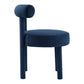 Toulouse Performance Velvet Dining Chair - No Shipping Charges MDY-EEI-6388-BLO