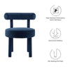 Modway Toulouse Dining-Chairs Midnight Blue MDY-EEI-6388-MID