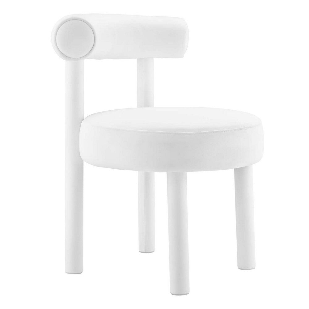 Modway Toulouse Dining-Chairs, White