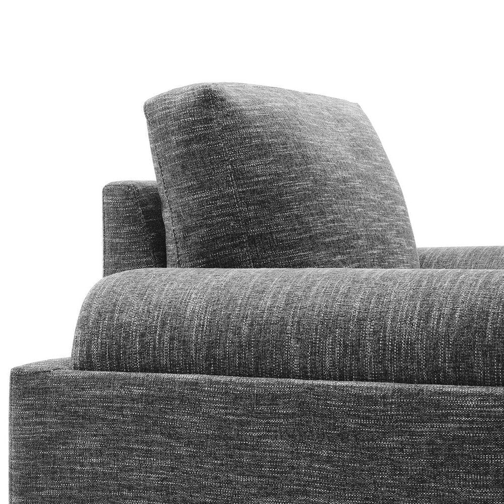 Modway Oasis Upholstered Fabric Armchair, Gray