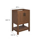 Modway Ashlyn Vanity Walnut MDY-EEI-6403-WAL