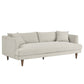 Modway Zoya Sofas, Ivory Fabric