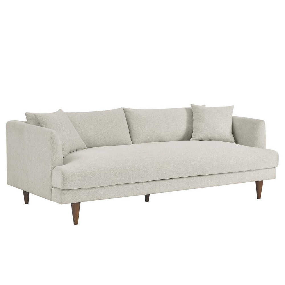 Modway Zoya Sofas, Ivory Fabric