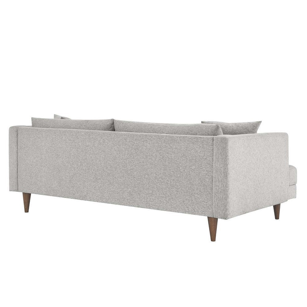 Modway Zoya Sofas Light Gray Fabric MDY-EEI-6405-HLG