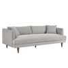 Modway Zoya Sofas, Light Gray Fabric