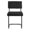 Parity Boucle Dining Side Chairs - Set of 2 - No Shipping Charges MDY-EEI-6469-BLK-BLK