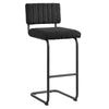 Modway EEI-6473-BLK-BLK Parity Boucle Bar Stools - Set of 2 Black Black MDY-EEI-6473-BLK-BLK