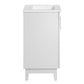 Modway Miles Vanity 24 Inch White White MDY-EEI-6482-WHI-WHI