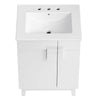 Modway Miles Vanity 24 Inch White White MDY-EEI-6482-WHI-WHI