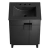 Modway Miles Vanity 24 Inch Black Black MDY-EEI-6483-BLK-BLK