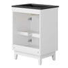 Modway Miles Vanity 24 Inch Black White MDY-EEI-6483-BLK-WHI