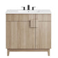 Modway Miles Vanity 36 Inch White Oak MDY-EEI-6484-WHI-OAK