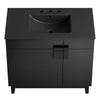 Modway Miles Vanity 36 Inch Black Black MDY-EEI-6485-BLK-BLK