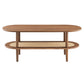 Torus Oval Coffee Table - No Shipping Charges MDY-EEI-6526-WAL