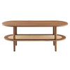 Torus Oval Coffee Table - No Shipping Charges MDY-EEI-6526-WAL