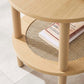 Torus Round Side Table - No Shipping Charges MDY-EEI-6527-OAK