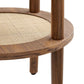 Torus Round Side Table - No Shipping Charges MDY-EEI-6527-WAL