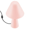 Modway EEI-6529-PNK Jovial Metal Mushroom Table Lamp Pink MDY-EEI-6529-PNK