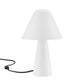 Modway EEI-6529-WHI Jovial Metal Mushroom Table Lamp, White