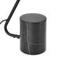 Ayla Marble Base Table Lamp - No Shipping Charges MDY-EEI-6530-BLK