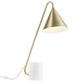 Modway EEI-6530-SBR Ayla Marble Base Table Lamp, Satin Brass