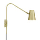 Modway EEI-6532-SBR Faye Metal Wall Sconce Satin Brass MDY-EEI-6532-SBR