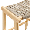 Modway Saoirse Woven Rope Wood Counter Stool - Set of 2 in Natural Natural MDY-EEI-6548-NAT-NAT