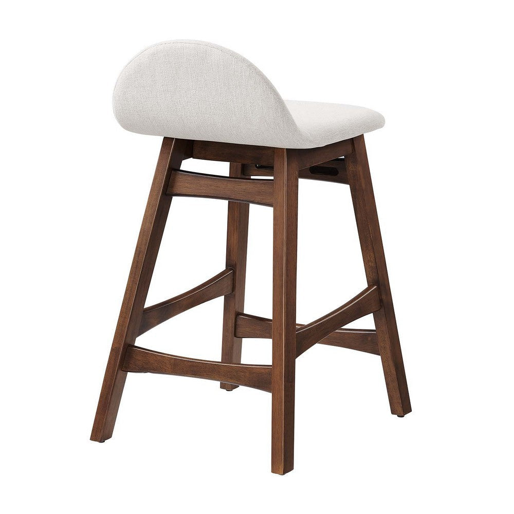 Juno Wood Counter Stool - Set of 2 - No Shipping Charges MDY-EEI-6555-HEA