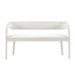 Modway Pinnacle Performance Velvet Accent Bench in Ivory MDY-EEI-6572-IVO