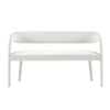 Modway Pinnacle Performance Velvet Accent Bench in Ivory MDY-EEI-6572-IVO