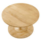 Modway Lina Round Wood Coffee Table in Oak MDY-EEI-6574-OAK