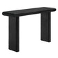 Modway Relic Console Table-Textured Cement Concrete Finish in Black