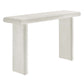 Modway Relic Console Table-Textured Cement Concrete Finish in White