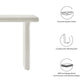 Modway Relic Console Table-Textured Cement Concrete Finish in White MDY-EEI-6577-WHI