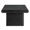 Modway EEI-6578-BLK Relic Concrete Textured Coffee Table Black MDY-EEI-6578-BLK