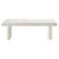 Modway EEI-6578-WHI Relic Concrete Textured Coffee Table White MDY-EEI-6578-WHI