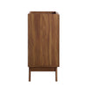 Modway Soma Rattan Weave Bathroom Vanity Cabinet (Sink Basin Not Included) 18 Inch Walnut MDY-EEI-6585-WAL