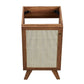 Modway Soma Rattan Weave Bathroom Vanity Cabinet (Sink Basin Not Included) 18 Inch Walnut MDY-EEI-6585-WAL