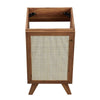 Modway Soma Rattan Weave Bathroom Vanity Cabinet (Sink Basin Not Included) 18 Inch Walnut MDY-EEI-6585-WAL