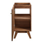 Modway Soma Rattan Weave Bathroom Vanity Cabinet (Sink Basin Not Included) 18 Inch Walnut MDY-EEI-6585-WAL