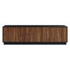 Modway Holden 63” Modern Stand in Black Walnut Supports up to 70 inch TVs MDY-EEI-6598-BLK-WAL