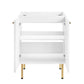 Modway Chaucer 24” Bathroom Vanity Cabinet in White (Sink Basin Not Included) 30 Inches MDY-EEI-6601-WHI