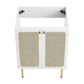 Modway Chaucer 24” Bathroom Vanity Cabinet in White (Sink Basin Not Included) 30 Inches MDY-EEI-6601-WHI