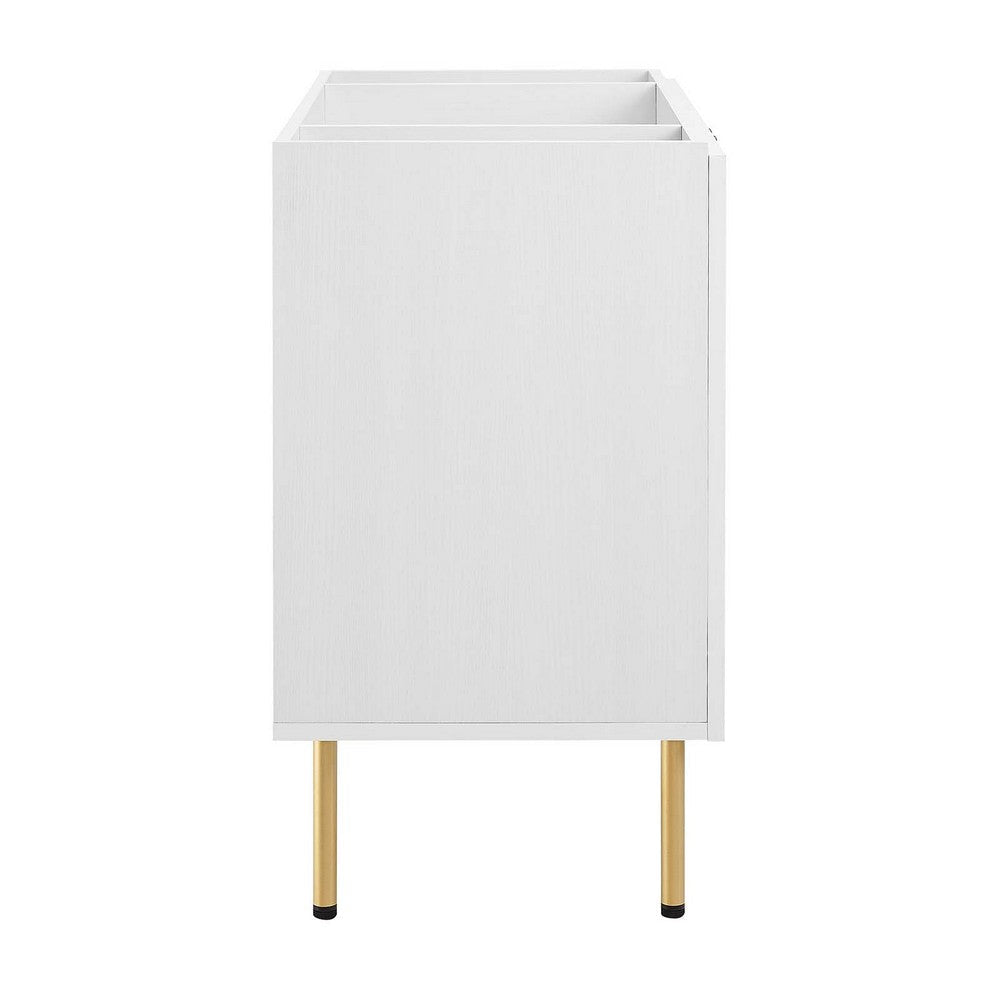 Modway Chaucer 36” Bathroom Vanity Cabinet in White (Sink Basin Not Included) 36 Inches MDY-EEI-6603-WHI