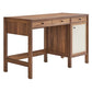 Capri 49’ Wood Grain Office Desk - No Shipping Charges MDY-EEI-6617-WAL